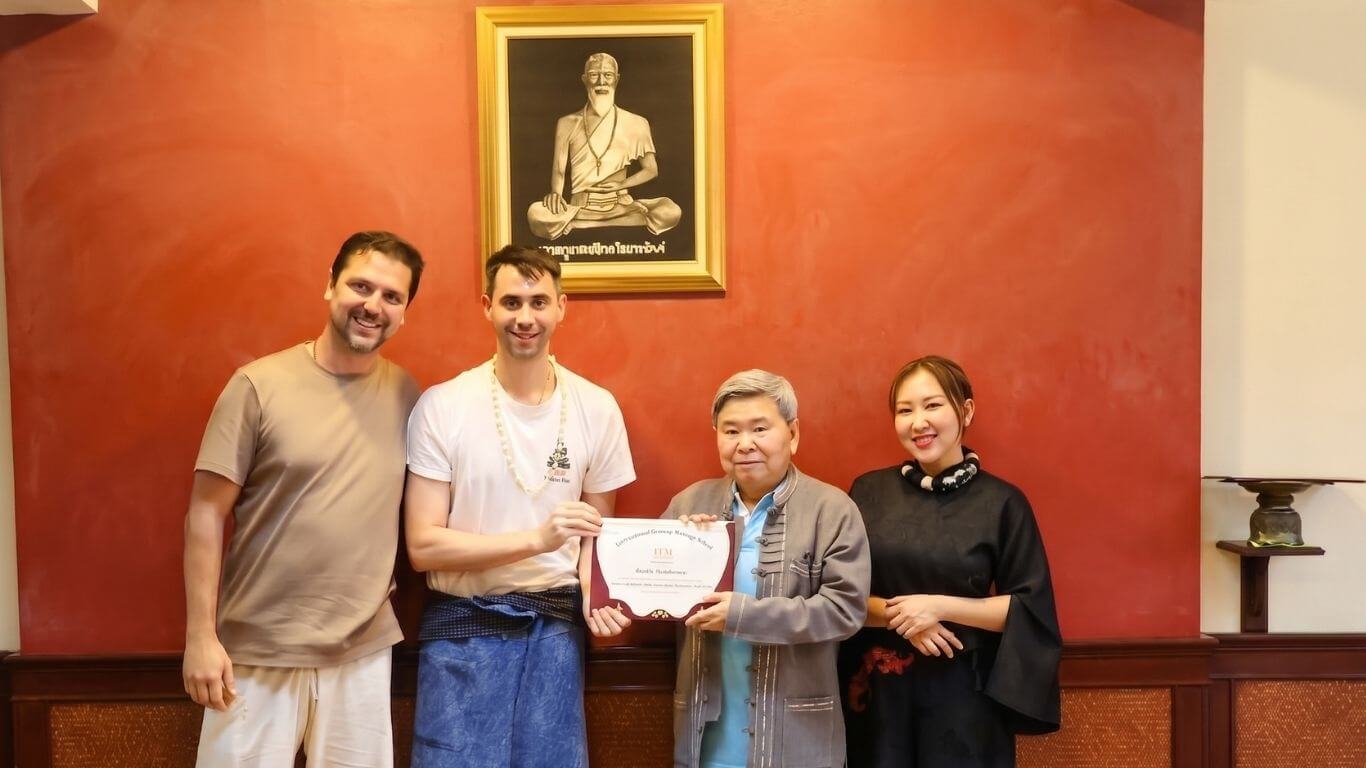 Certification internationale délivrée par l'école ITM Chiang Mai