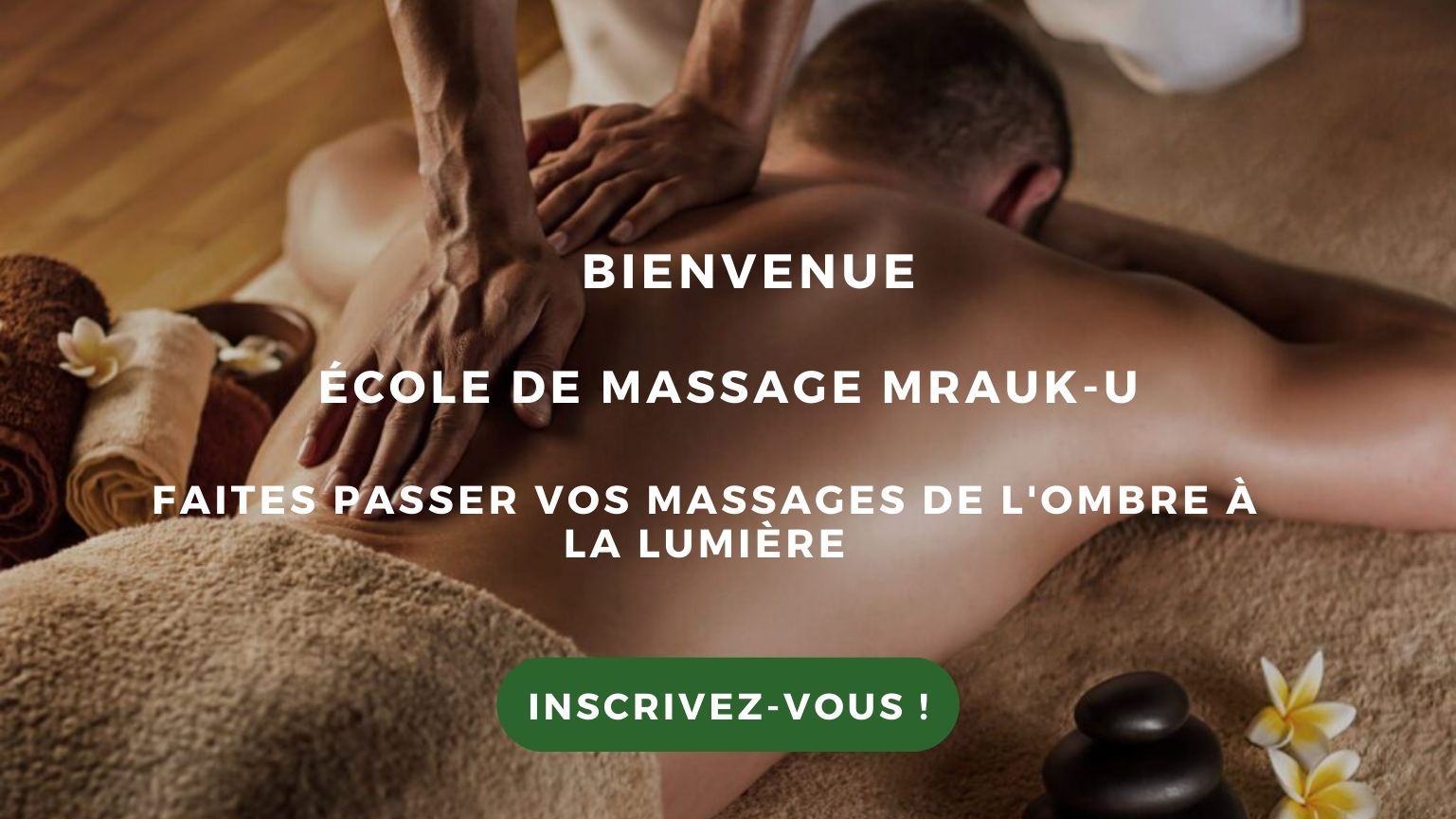 École de massage Mrauk-U Formation massage Mrauk-U à Vergèze, Gard